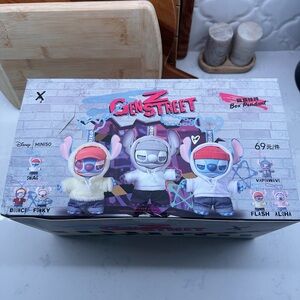 MINISO STITCH GenZ Street plush pendants FULL BOX of 6 blind boxes